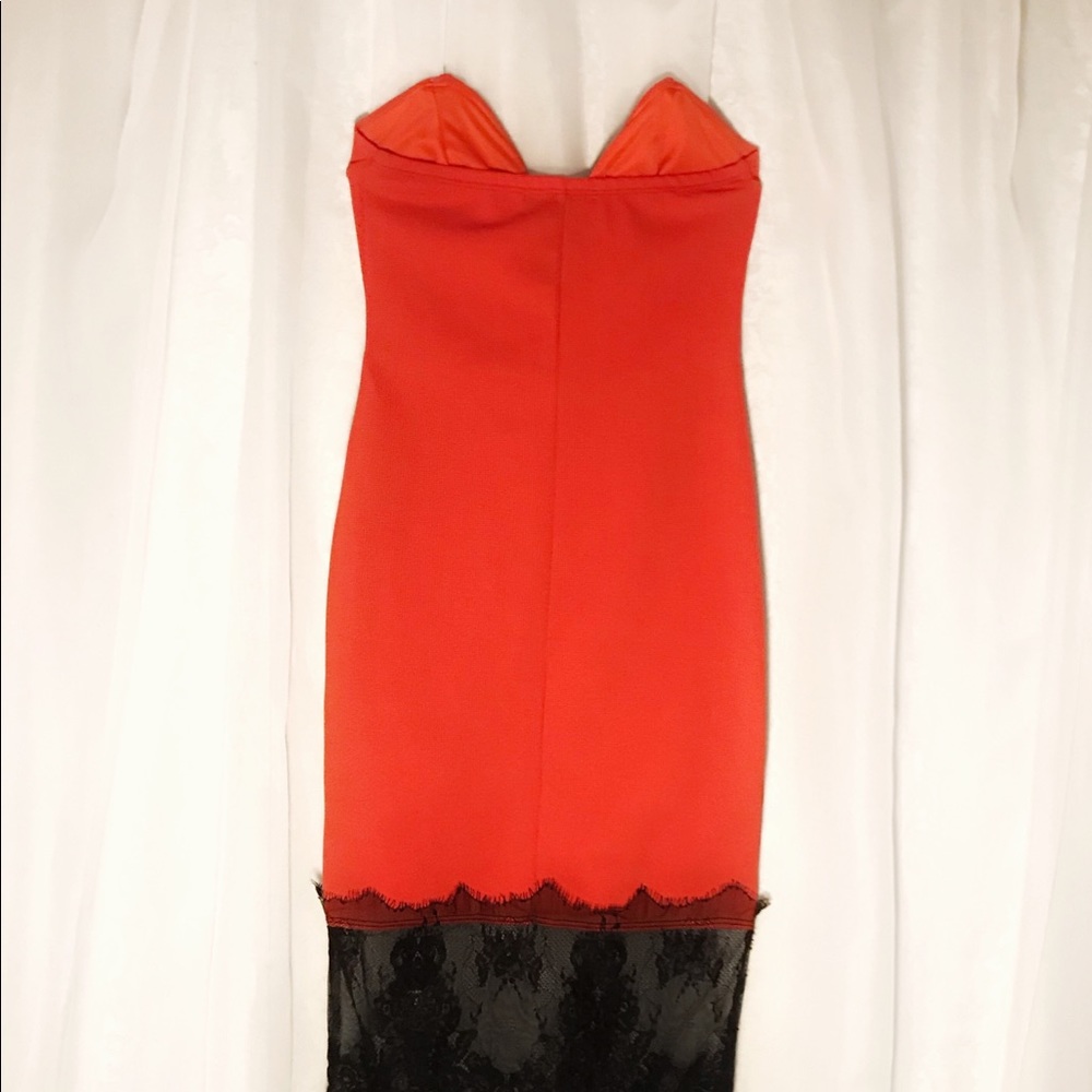 Red Cocktail Dress - Picture 3 of 8